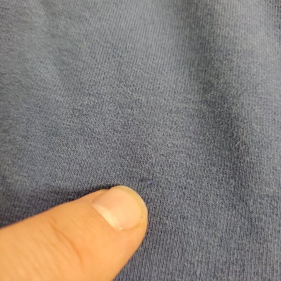 Soft Surroundings Womens Wide Leg Sweatpants Size 1X Blue Athleisure Stretch - Picture 11 of 15